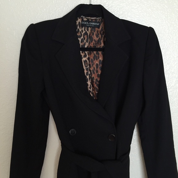 Dolce & Gabbana Virgin Wool Long Coat - Picture 2 of 11